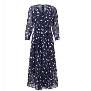 CAbi Dream Dress Navy 14 NWOT
